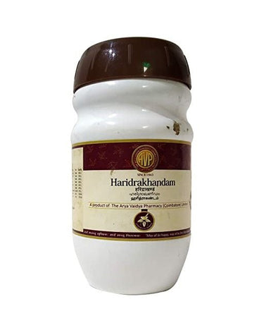https://cdn.shopify.com/s/files/1/1857/6931/files/AvpAyurvedaHaridrakhandam-959960.jpg?v=1736150695